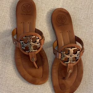 Tory Burch, Miller 2 sandals, 8.5 but fit like 8